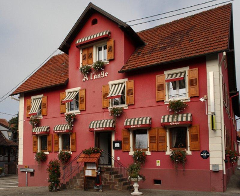 Hotel Restaurant A L'Ange Climbach Esterno foto